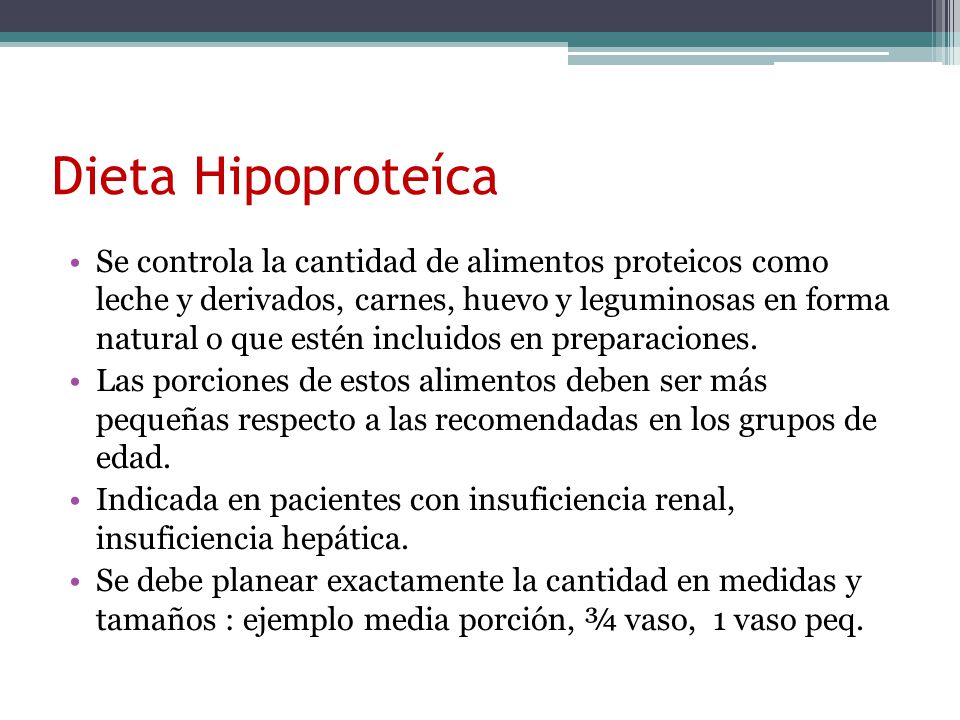 Dieta hiperproteica ejemploma